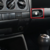 VW Golf MK3 Glove Box Keyhole Hider Black