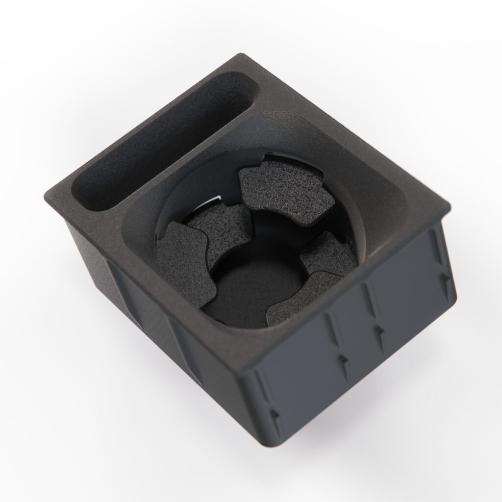 Mercedes R129 SL Custom Cup Holder And Mobile Phone Holder Cupholder Replacement for Center