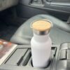 Mercedes R129 SL Maßgeschneiderter Getränkehalter und Handyhalter – Ersatz für die Aufbewahrungsbox in der Mittelkonsole