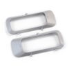 Ford Sierra Sapphire Cosworth Fog Light Surrounds Trim Cover Set Left And Right Primed 1651188 / 1651189