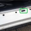 Mazda MX5 Miata RX7 Sill Trim Grommet Clips Set Of 8 68-402B BLACK