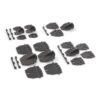 Volvo 480 Air Vent Repair Kit Stick And Holder Compartments For 6 Grilles