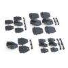 Volvo 480 Air Vent Repair Kit Stick And Holder Compartments For 6 Grilles