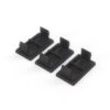 Toyota AE86 Switch Hole Blank Cover Set of 3 Black