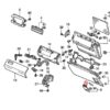 Etiqueta Honda Accord para cubierta embellecedora de guarnición de panel de instrumentos 38215-S1A-F10