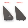 W123 Triangle Mirror Covers Left Or Right Two Versions Black A1237250711 / A1237250811 | A1237250311 / A1237250411