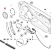 BMW Z4 E85 E86 Copertura altoparlante porta tutti i colori 51417158469 / 51437132938 / 51417158469 / 51417128899 / 51417128898