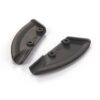 VW Golf Cabriolet MK1 Convertible Top Boot Fastener Cable Covers Set Of 2 Black 155871413A & 155871414A