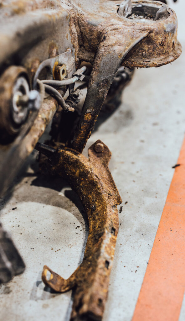 Mercedes tackling rust challenges in classic SL models