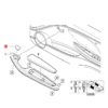 BMW E46 Coupe Panel drzwi Przełącznik lusterka Osłona zaślepiająca Wszystkie kolory 51418236120