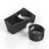 Portavasos Multi-Fit BMW E90 con inserto ajustable negro