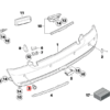 Soporte de montaje para sensor de aparcamiento BMW Mini Cooper R50 R53 R52 Todos los colores 51127048722