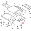 BMW Z3 Tapa de montaje de techo rígido derecha 54218410552