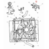 Alloggiamento termostato Chrysler PT Cruiser 1.6 EJD 1.6L nero 4693099AA