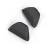 Ford Mustang V Front Seat Belt Top Extension Cover Cap Set Of 2 Black 63612C36 /AE9GB