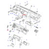 Ford Sierra Armaturenbrett-Düsenlüftung LHD oder RHD Schwarz oder Grau 6530791 / 6530789