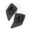 Ford Sierra Laderaumabdeckungshalter, 2er-Set, schwarz oder grau, 6461958 & 6461957