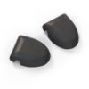 Juego de 2 fundas para cinturones de seguridad traseros de Ford Sierra, color negro o gris 1618657 y 1615639