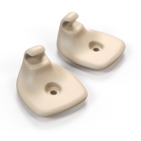 Jeep Grand Cherokee Gancio per clip per visiera parasole Set di 2 Beige Tan Bianco o Grigio VB5628 AXP20243