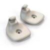 Jeep Grand Cherokee Gancio per clip per visiera parasole Set di 2 Beige Tan Bianco o Grigio VB5628 AXP20243