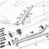 Mercedes R231 Wagenheber-Halterungsabdeckung links oder rechts vorne oder hinten grundiert A2316981330 / A2316981430 / A2316981530 / A2316981630