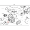 Nissan Qashqai Luftheizungsklappen-Stellmotor Servogetriebe Schwarz 27154JD02A / A24850A770200