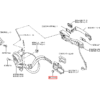 Zestaw nakładek na drzwi Nissan X-Trail, 2 sztuki, czarne 80942U-1DA0B