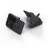 Saab 900 Clip per visiera parasole Set di 2 Nero 9882655