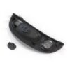 Moldura de manija de puerta delantera izquierda o derecha Alfa Romeo 147 negra 735300210 / 735300209