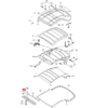 Audi A4 B6 Cabriolet Capó Techo Tapa de emergencia para llave Todos los colores 8H08717272