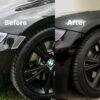 BMW Z4 E85 E86 Side Marker Trim Cover Set Of 2 Left And Right Black Sapphire Metallic Or Primed 63147162735 / 63147162736