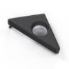 Cubierta triangular para espejo retrovisor interior Mercedes R107, izquierda o derecha, negra o cromada A1077250711 / A1077250811