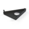 Cubierta triangular para espejo retrovisor interior Mercedes R107, izquierda o derecha, negra o cromada A1077250711 / A1077250811