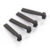 Mercedes R107 Vertical Heating Sliders Set di 4 Nero