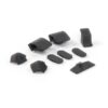 Mercedes R129 Interior Door Panel Clips Position Set Of 9 Kit Left Or Right Door Black