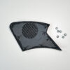 Mercedes R129 Upper Door Speaker Cover Left Or Right Black With Mesh A1297273588 / A1297273688