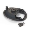 Embellecedor de manija de puerta izquierda o derecha para Mitsubishi Eclipse, color negro MR987621/MR987622