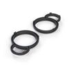 Victory Cross Country Gauge Dash Instrument Bezel Cover Trim Set Of 2 Black Or Primed 5437068-070