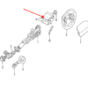 Volvo 850 Lenksäulenabdeckung Oberteil Schwarz 3546763