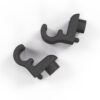 Audi 100 A6 Avant Ganci per tendine parasole avvolgibili Set di 2 Nero 4A9861327