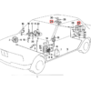 BMW E23 E24 E28 E30 Osłona tylnego głośnika Surround Wszystkie kolory 65131377769