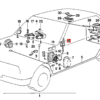 Głośnik wysokotonowy BMW E28 w drzwiach, lewy lub prawy, czarny 65131380581 / 65131380582