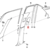 Deslizador y cubierta del cinturón de seguridad BMW E32 izquierdo o derecho Todos los colores 51431948933 / 51431948934