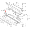 Osłona głośnika na deskę rozdzielczą BMW E39, wszystkie kolory 51468230768