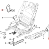 BMW E46 E93 Coprisedile posteriore sinistro o destro Tutti i colori 52109116567 / 52109116568