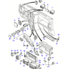 Ford Fiesta Sierra Fensterheberschalter-Abdeckkappe, 2er-Set, schwarz oder grau, 6109315