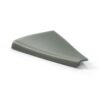 Moldura triangular para ventana de puerta interior trasera de Ford Sierra, izquierda o derecha, negra o gris 83BBA254K05AAW / 83BBA254K06AAW