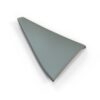 Moldura triangular para ventana de puerta interior trasera de Ford Sierra, izquierda o derecha, negra o gris 83BBA254K05AAW / 83BBA254K06AAW