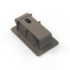 Land Rover Freelander L314 Supporto per copertura vano di carico Light Smokestone EQE100070