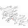 Mercedes R129 Pre Lift NEW Seat Switch Panel Trim With Memory Left Or Right Wood A1297200322  / A1297200422